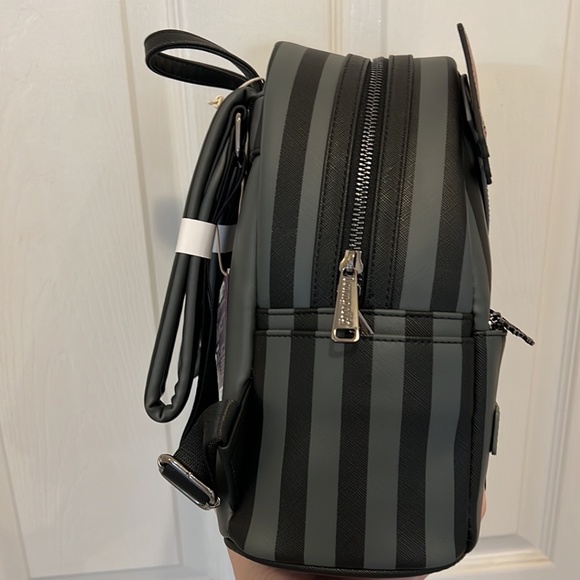 NWT Loungefly Wednesday Addams Backpack - Picture 5 of 7